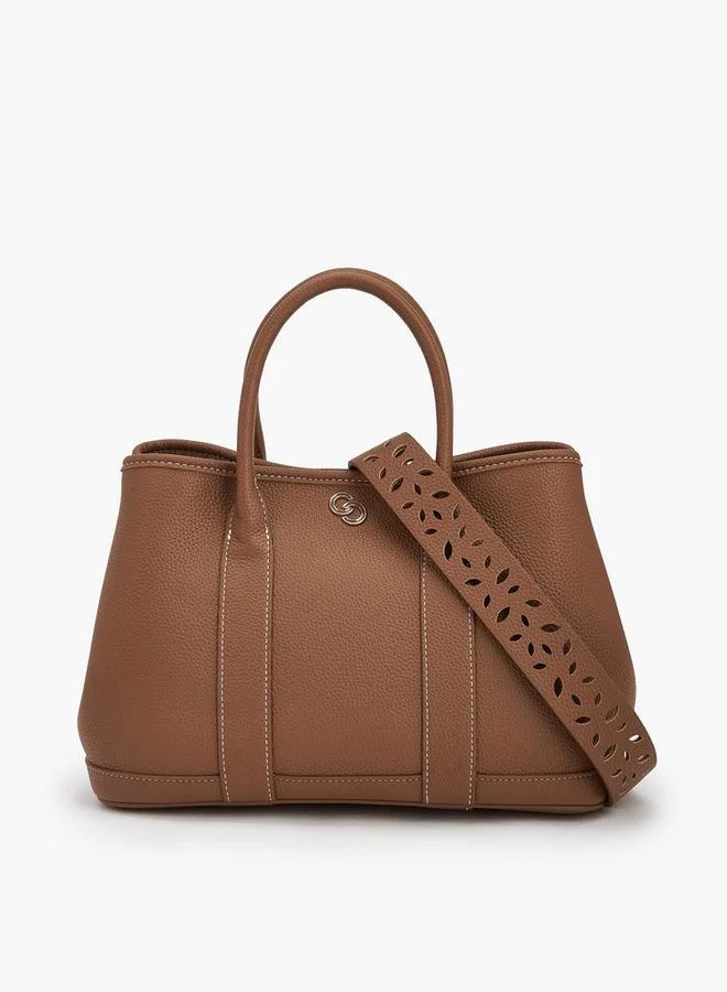 سيليست Laser Cut Tote Bag with Detachable Strap